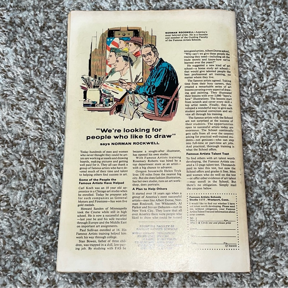 VINTAGE 1966 MARVEL FANTASY MASTERPIECES Captain America Comic #3 - Picture 10 of 10